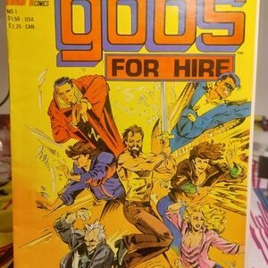 Goos for Hire Comic Book - Vibrant Yellow Cover
